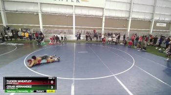 150 lbs Cons. Round 1 - Tucker Wheatley, Marsh Valley vs Cesar Hernandez, Hillcrest CA