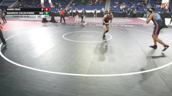 175 lbs Consi Of 16 #2 - Jaden Ceac, Saugus/Peabody vs Mauricio Colon-Perez, North Andover