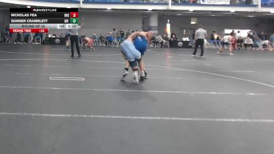 174 lbs Round Of 32 - Nicholas Fea, Unc vs Gunner Cramblett, Air Force Academy