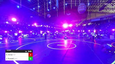 123 lbs Consi Of 8 #2 - David Alirez, Top Notch WC vs Jeremiah Russell, Bartlesville WC