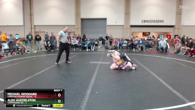 88 lbs Round 3 (6 Team) - Alex Huddelston, Contenders WA vs Michael Woodard, Carolina Hammer Squad