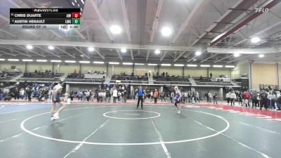 126 lbs Round Of 16 - Chris Duarte, Aquidneck Island Wrestling vs Austin Henault, Lincoln