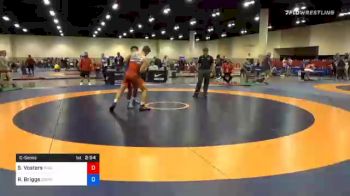 72 kg Consolation - Seth Vosters, Wisconsin Regional Training Center vs Riley Briggs, Community Youth Center - Concord Campus