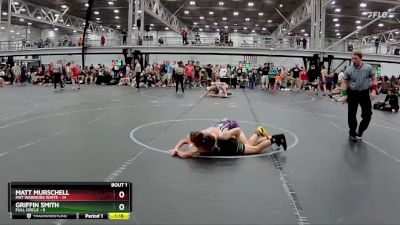 92 lbs Semis (4 Team) - Matt Murschell, Mat Warriors White vs Griffin Smith, Full Circle