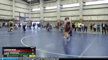 160 lbs Cons. Round 2 - Gavin Thompson, Olympus vs Landon Wing, Maple Mountain High School