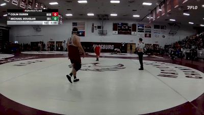 285 lbs Champ. Round 1 - Michael Douglas, Wisconsin-La Crosse vs Colin Duren, Msoe