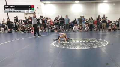55 lbs Quarterfinal - Beau Atwell, TN vs Ryker Polk, VA