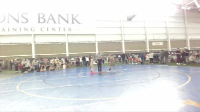 62+ Cons. Semi - Adalei Bongolan, Iron County Wrestling Academy vs Alix Daniels, Cougars Wrestling Club