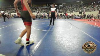 88 lbs Round Of 16 - Jake Johnson, Pauls Valley Wrestling Club vs Kase Frith, Duncan Demon Wrestling