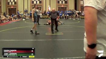 117 lbs Round 1 (6 Team) - Cody Johnson, Headhunters Black vs Gavin Cannon, Revival Gray