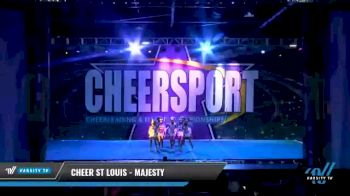 Cheer St Louis - Majesty [2021 L4 Senior - Small - B Day 2] 2021 CHEERSPORT National Cheerleading Championship