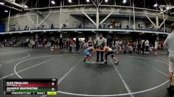 110 lbs Round 2 (4 Team) - Alex Penaloza, Full Circle vs Maximus Grafenstine, SEPA