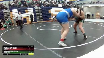 235 lbs. Cons. Round 7 - Loghan Sumner, Blair Oaks vs Alexis Stinson, Liberty