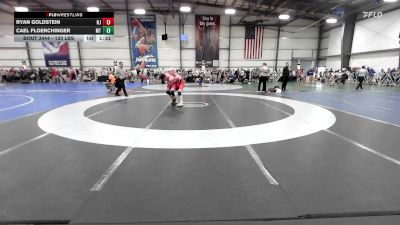 120 lbs Round Of 64 - Ryan Goldstein, NJ vs Cael Floerchinger, MT