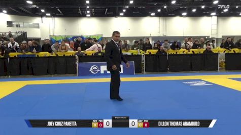 DILLON THOMAS ARAMBULO vs JOEY CRUZ PANETTA 2025 World IBJJF Jiu-Jitsu No-Gi Championship