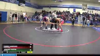 160 lbs Semifinal - Fabien Garduno, White Swan vs Jordan Martin, Kittitas