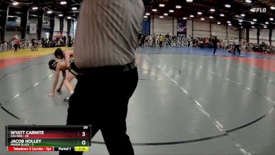 96 lbs Rd# 4- 2:00pm Friday Final Pool - Wyatt Carnite, Cali Red vs Jacob Holley, Minion Black