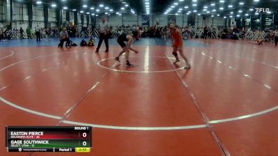 100 lbs Rd# 4- 2:00pm Friday Final Pool - Gage Southwick, SELECT, Utah vs Easton Pierce, Oklahoma Elite