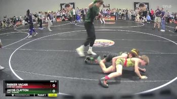 76 lbs Quarterfinal - Jacob Clayton, LWC: Raiders vs Parker Vacari, Cane Bay Cobras