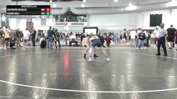 125 lbs Consi Of 8 #2 - Jackson Baglio, Gardner-Webb vs Louie Gill, West Virginia