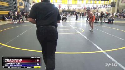 175 lbs Cons. Semi - Kyler Scranton, Big Game Wrestling Club vs Damarion Ross, Sebolt Wrestling Academy