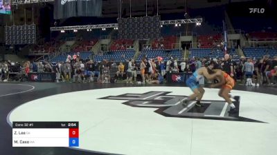 152 lbs Cons 32 #1 - Zachery Lee, Georgia vs Mateo Caso, Washington