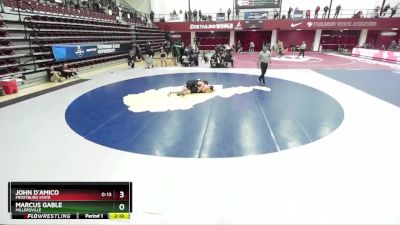 157 lbs Cons. Round 2 - Marcus Gable, Millersville vs John D`Amico, Frostburg State