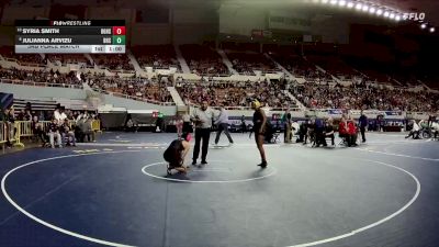 145-D1 3rd Place Match - Julianna Arvizu, Basha High School vs Syria Smith, Barry Goldwater High School