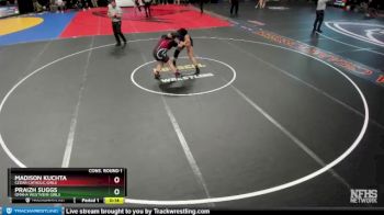 Cons. Round 1 - Praizh Suggs, Omaha Westview Girls vs Madison Kuchta, Cedar Catholic Girls