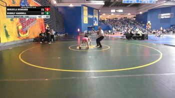 105 lbs Champ. Round 2 - Mikayla Howard, St George`s vs Everly Harrell, Senaca Valley