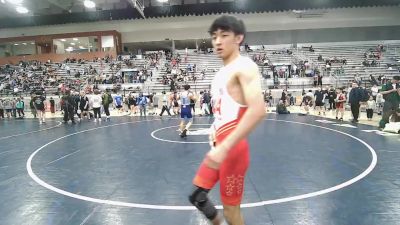 120 lbs Cons. Semis - Joe Usui-Villareal, Team Dragonslayer Wrestling vs Caleb Do, UP Outlaw WC