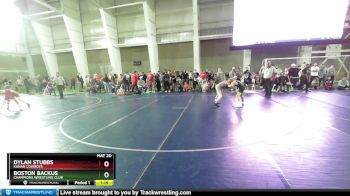 90 lbs 5th Place Match - Boston Backus, Champions Wrestling Club vs Dylan Stubbs, Kanab Cowboys