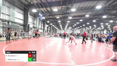 90 lbs Rr Rnd 2 - Alexander Gaudious, Elite NJ Elem Black vs Lucas Robertucci, Team Maryland