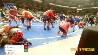 70 lbs Round Of 32 - Leo Sengos, Berge Elite Wrestling Academy vs Nicolas Estrada, Toppenish