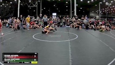 84 lbs Round 7 (8 Team) - Ryder Ascherl, The Compound vs Elijah Santiago, Grit Mat Club