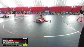 190 lbs Round 2 (6 Team) - William Dauner Olson, Rochester Century vs DauTre Allen, Cumberland