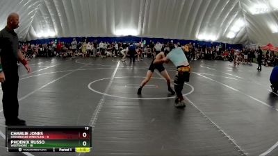 88 lbs Round 6 (8 Team) - Phoenix Russo, Westshore vs Charlie Jones, Crossroads Wrestling