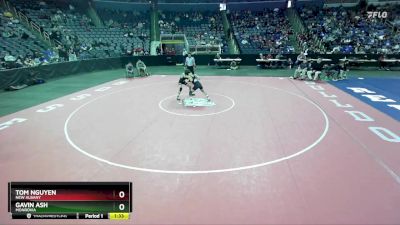 106 lbs Quarterfinal - Tom Nguyen, New Albany vs Gavin Ash, Monrovia