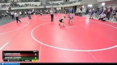 85 lbs Cons. Round 3 - Jameson Schissel, Outlaw Wrestling Club vs Landen Durham, Askren Wrestling Academy