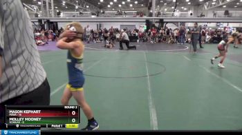 60 lbs Round 2 (10 Team) - Mason Kephart, POWA vs Molley Mooney, Scanlan