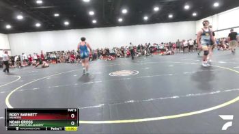 Round 2 - Rody Barnett, Palmetto vs Noah Gross, Carter Wrestling Academy