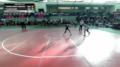 120 lbs Round Of 32 - Andres Bernal Mendoza, Fairfield Warde vs Xavier Rozie, Bristol Eastern