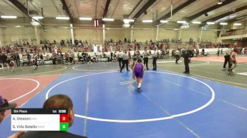 5th Place - Ayden Gleason, Kirtland Broncos vs Santiago Villa Botello, Ranch Hand Wrestling