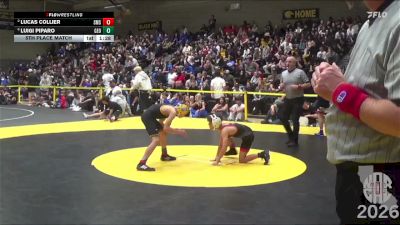 76 lbs 5th Place Match - Lucas Collier, Sutter Middle School vs Luigi Piparo, Georgetown