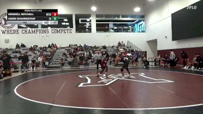 165 lbs Quarters & 1st Wb (16 Team) - Wendell Mitchell, Mt. San Antonio College vs Aiden Shahrestani, Santa Ana