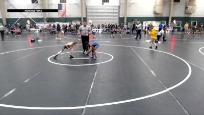 61 lbs Quarterfinal - Flynn Degenhardt, Thayer Central vs Damani Sanders, Sherman Challengers