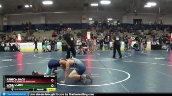 130 lbs Cons. Round 3 - Ashton Dack, Simmons Academy Of Wrestling vs Gage Older, Whitmer