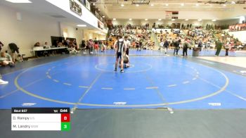 132 lbs Consi Of 8 #1 - Daniel Rampy, U.S. 19 Wrestling Club vs Max Landry, Georgia