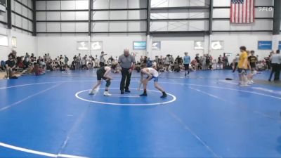 85 lbs Round 2 (6 Team) - Parker Mille, GREAT BRIDGE WRESTLING CLUB vs Brooks Plaford, NC LEGEND