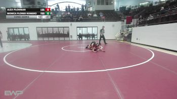 144 lbs Rr Rnd 5 - Cooper Leatherman, Hilldale vs Johnny Unger, Stilwell